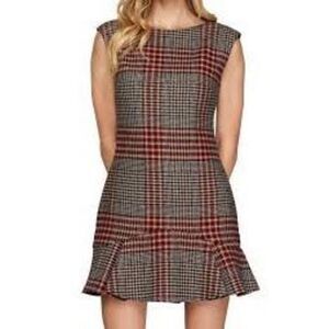 She+Sky NWT Down To Business Plaid Dress SZ Medium